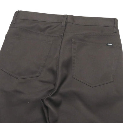 ビームス ポリエステルコットンフレアパンツ