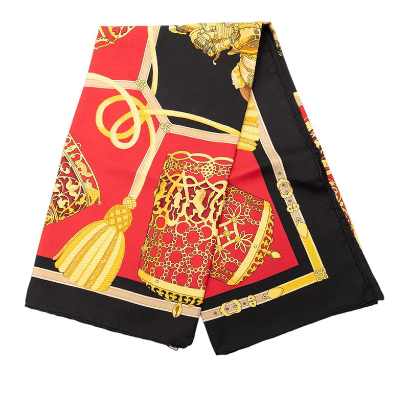 エルメス LES MUSEROLLES シルクスカーフ
