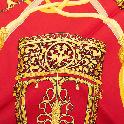 エルメス LES MUSEROLLES シルクスカーフ