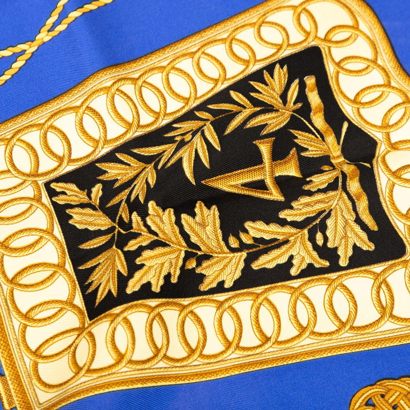 エルメス ポステ・エ・カヴァルリー シルクスカーフ