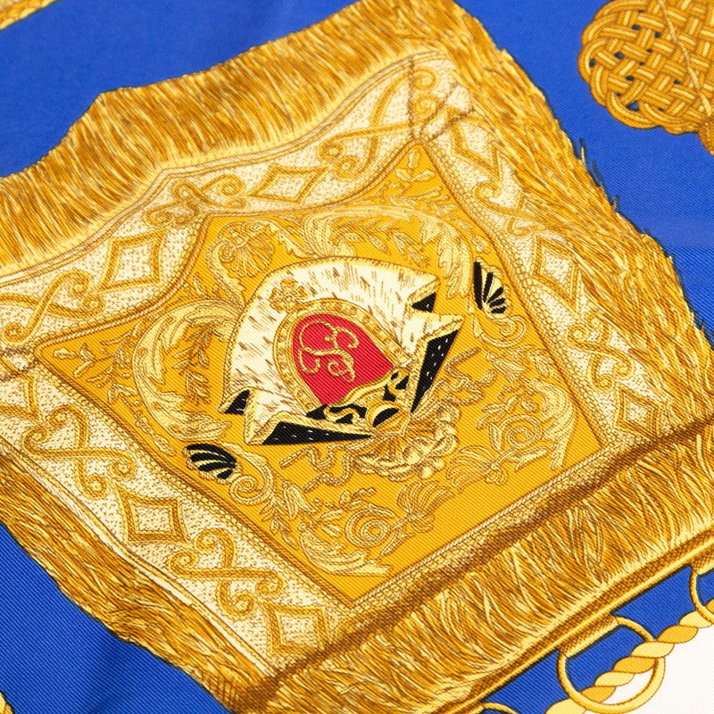 エルメス ポステ・エ・カヴァルリー シルクスカーフ