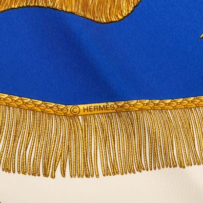 エルメス ポステ・エ・カヴァルリー シルクスカーフ