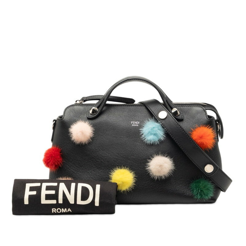 フェンディ バイザウェイ レザー ファー2wayバッグ
