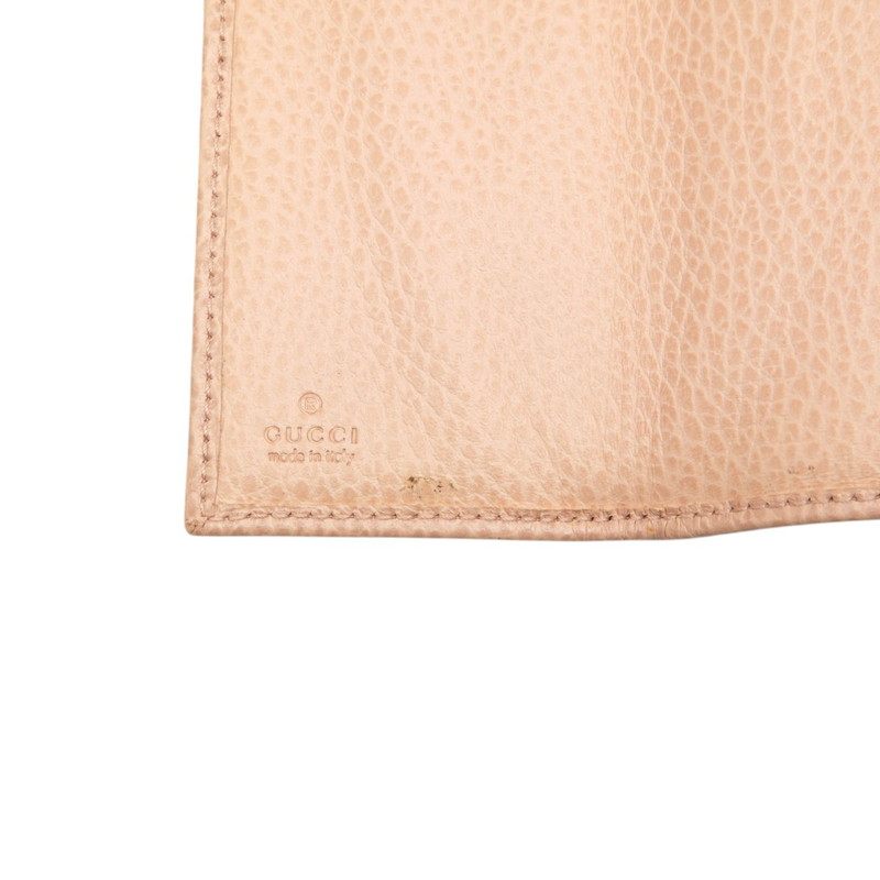 グッチ GGマーモント ダブルG レザー三つ折り財布