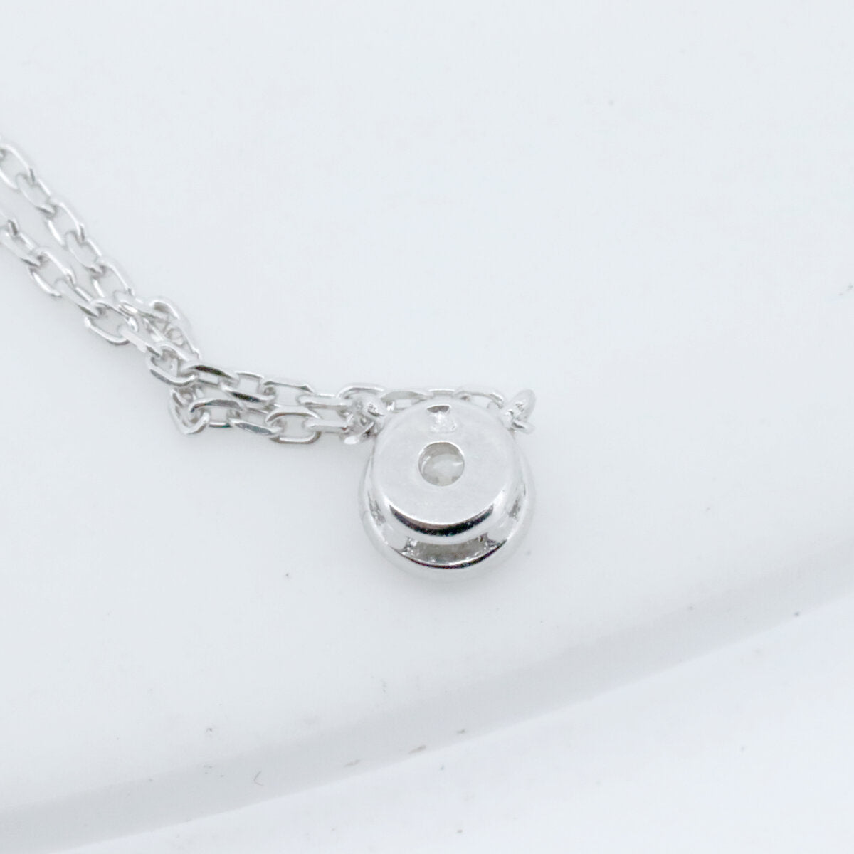 ヴァンドーム青山 セルクル K18WG ダイヤモンド ネックレス