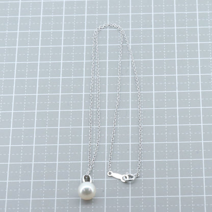 ミキモト K18WG パール ネックレス