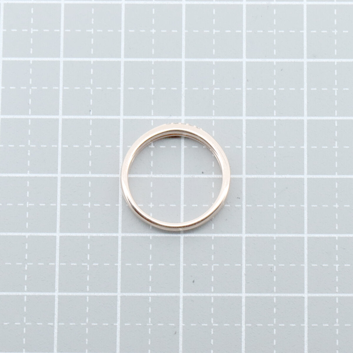カナル4℃ K10ピンクゴールドダイヤモンドリング
