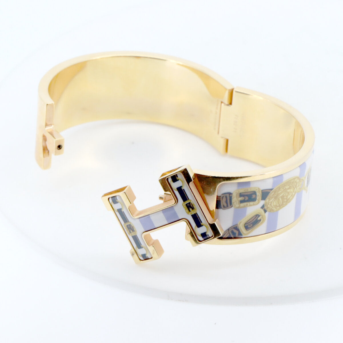 エルメス クリック H エナメル ブレスレット