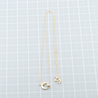 フェスタリアビジュソフィア ウィッシュアポンスター K18YG ダイヤモンド ネックレス