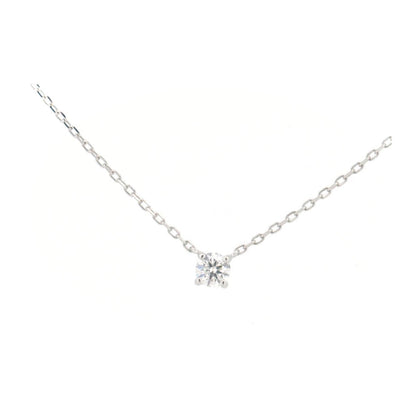 4℃ Pt850 ダイヤモンドネックレス
