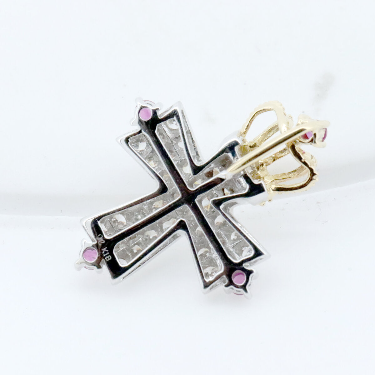 Masumi Kasahara K18WG K18YG ペンダント