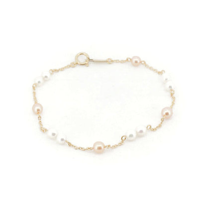 Tasaki フレッシュウォーターパール Au750 ブレスレット