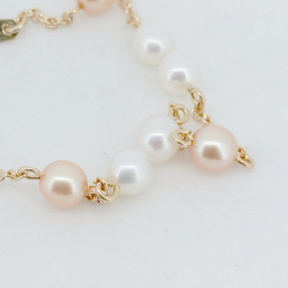 Tasaki フレッシュウォーターパール Au750 ブレスレット