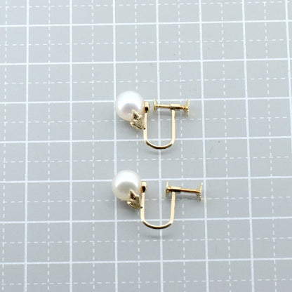 ミキモト パール Au750 ピアス