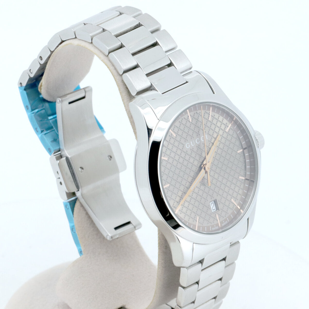 グッチ G-Timeless ステンレススチールウォッチ
