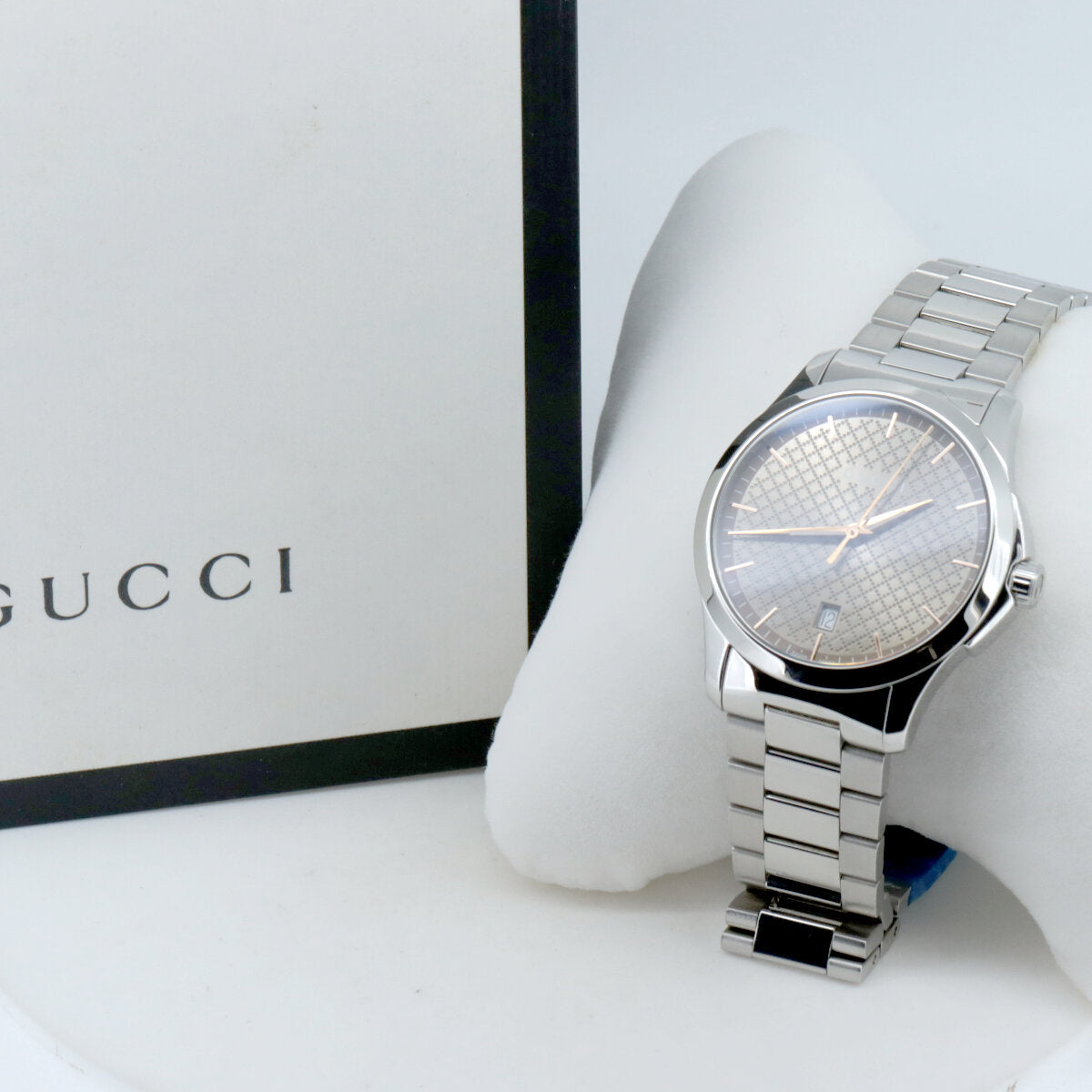 グッチ G-Timeless ステンレススチールウォッチ