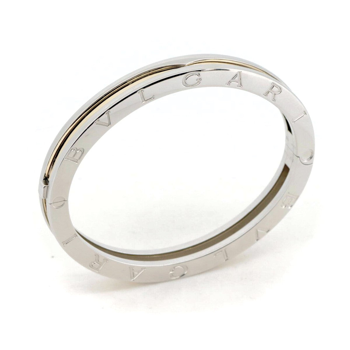 ブルガリ B.zero1 K18 ステンレス バングル サイズ 16