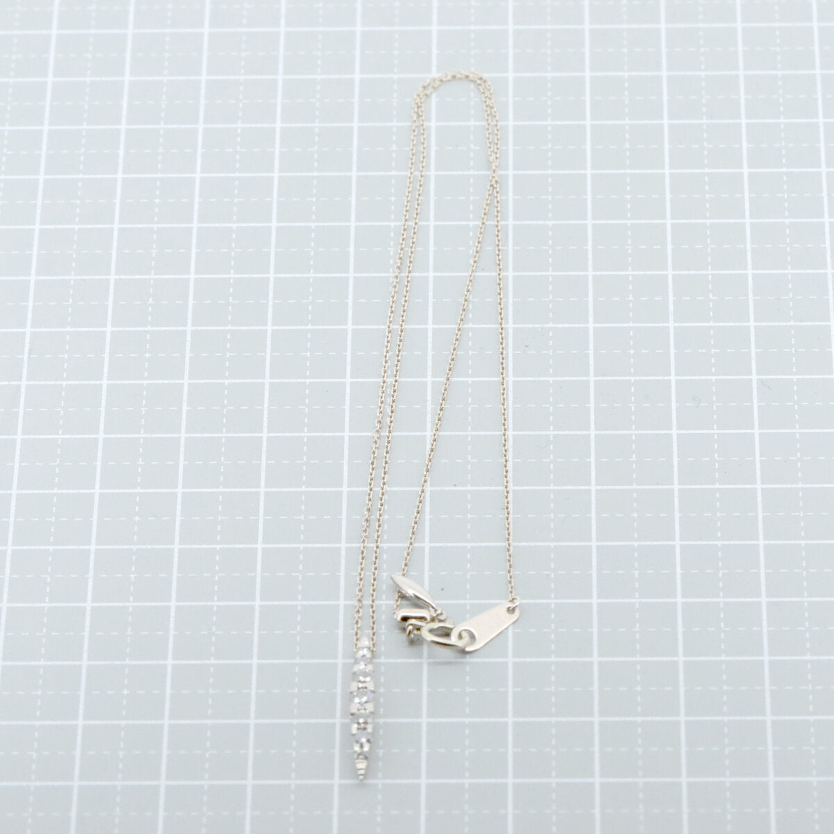 カシケイ K18BG ダイヤモンド ネックレス