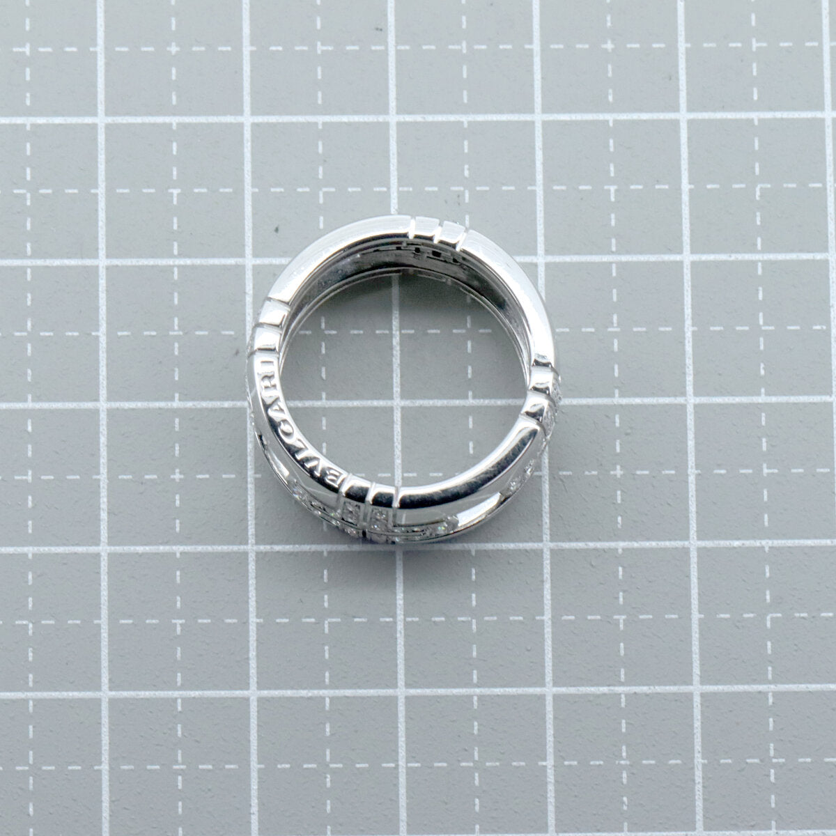 ブルガリ パレンテシ K18WG ダイヤ リング 11.5号