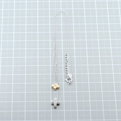ミキモト ペルリータ K18WG K18YG ネックレス