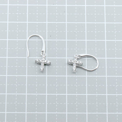 スタージュエリー K18WG ダイヤモンド ピアス