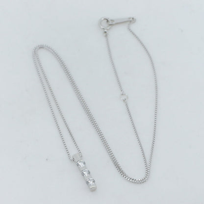 ヴァンドーム青山 Pt950 Pt850 ダイヤモンドネックレス