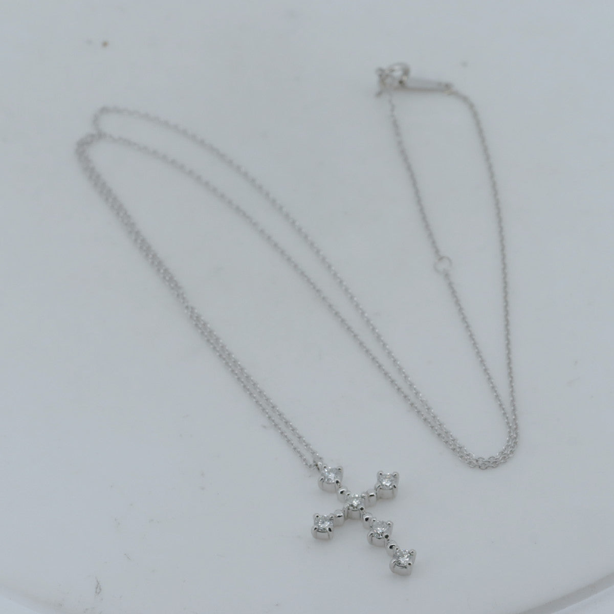 ヴァンドーム青山 ダイヤモンド Pt900 Pt850 ネックレス