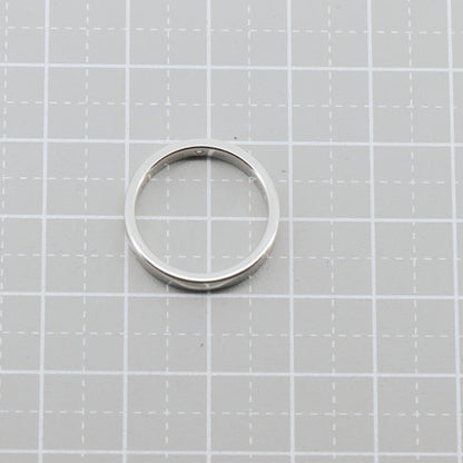 カルティエ エングレーブド Pt950 ダイヤモンドリング 10号