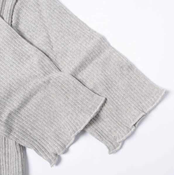 ベースレンジ DUAL POLO RECYCLED COTTON RIB ニットトップス