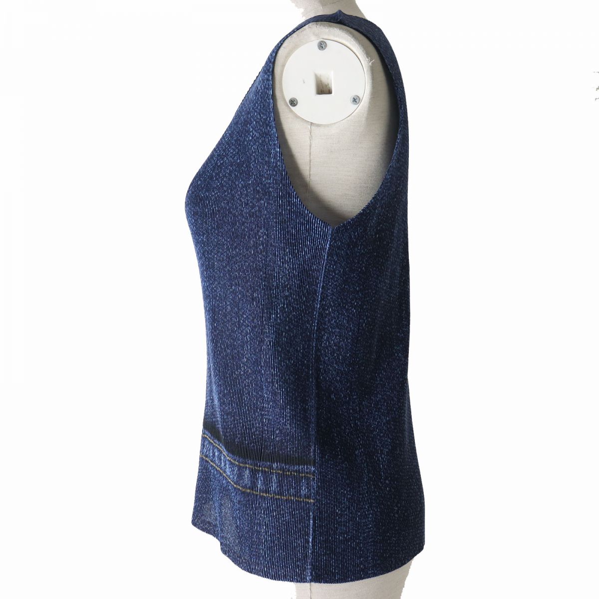 ISSEY MIYAKE ポリエステル タンクトップ