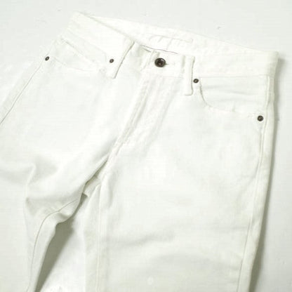 イージーンズ SEA HORSE BOYFRIEND TAPERED 綿 ストレッチデニムパンツ