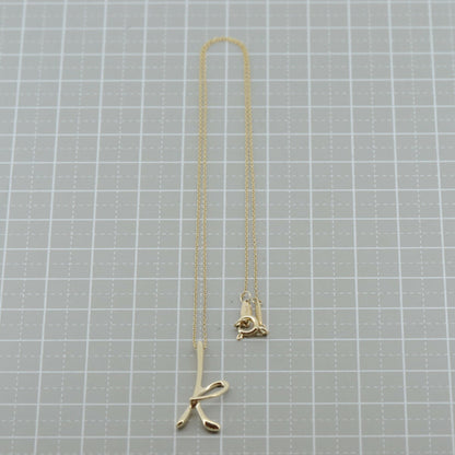 ティファニー イニシャルK Au750 ネックレス