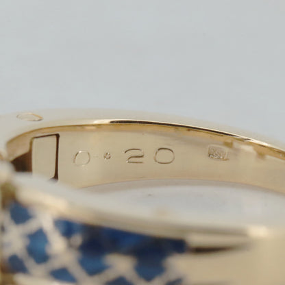 コルロフ Au750 ダイヤモンド リング