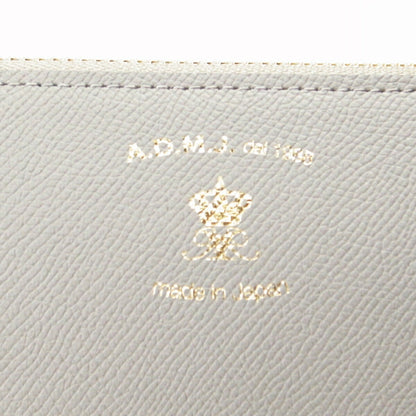 エーディーエムジェイ レザー長財布