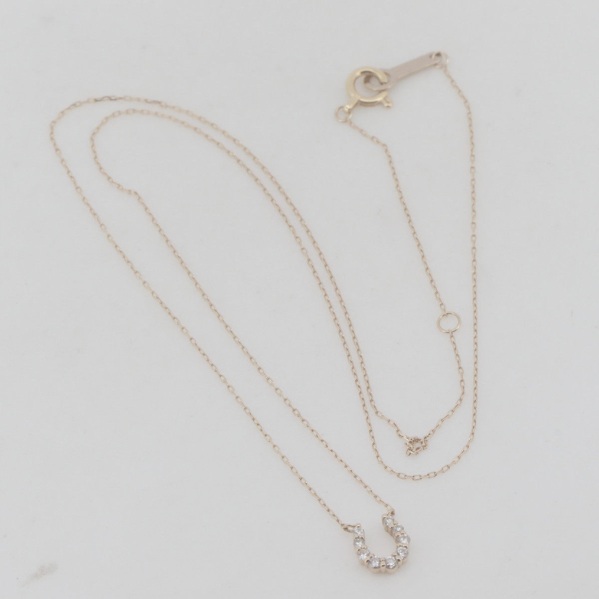 ヨンドシー Au750 ダイヤモンドネックレス