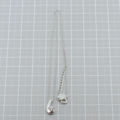 ヨンドシー Pt850 ダイヤモンドネックレス