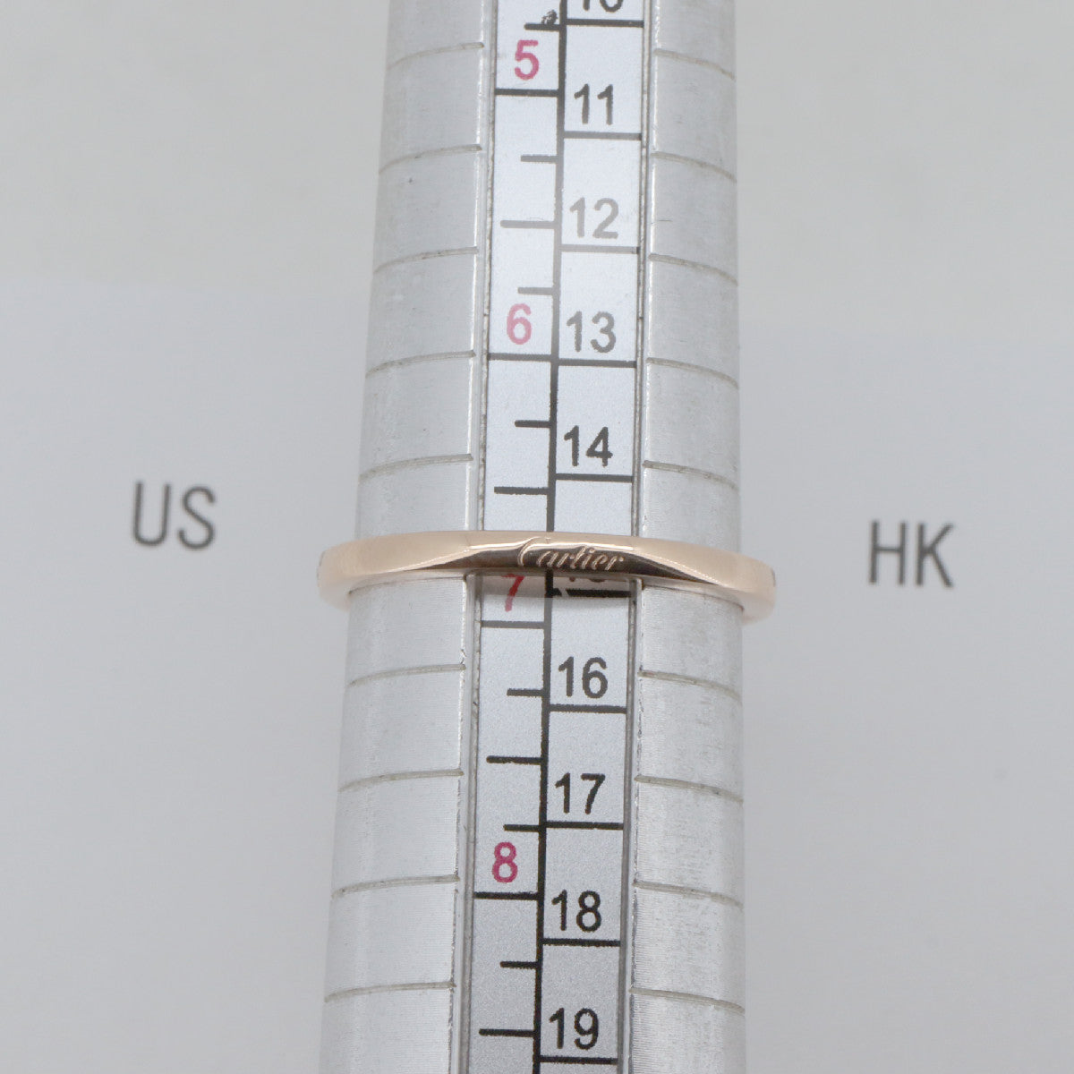 カルティエ バレリーナ Au750 ダイヤモンド リング 13.5号