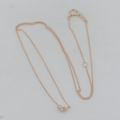 カナルヨンドシー Au750 ダイヤモンドネックレス