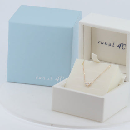 カナルヨンドシー Au750 ダイヤモンドネックレス