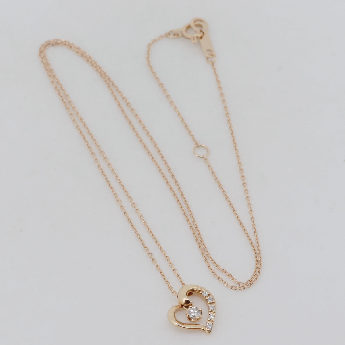 ヨンドシー Au750 ダイヤモンド ネックレス