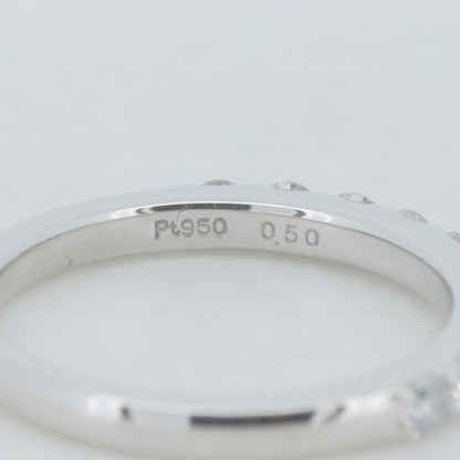 ヴァンドーム青山 Pt950 ダイヤモンドリング
