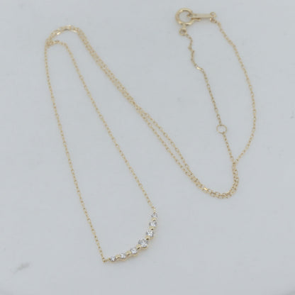 オレフィーチェ Au750 ダイヤモンドネックレス