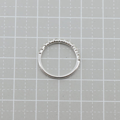 ヨンドシー Pt950 ダイヤモンドハーフエタニティリング