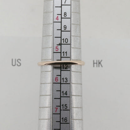 俄 雪佳景 K18YG Pt950 リング