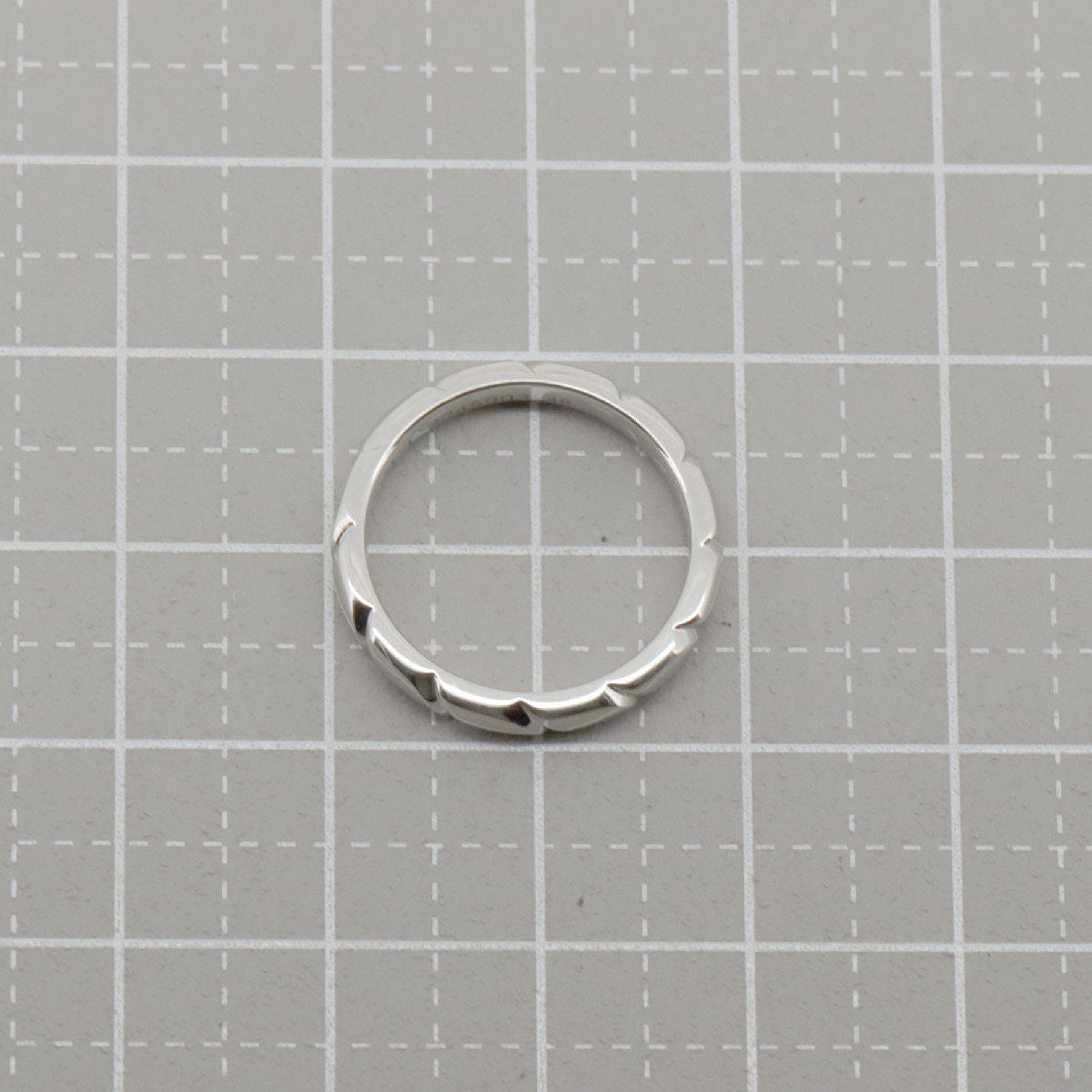 ショーメ トルサード Pt950 ダイヤモンドリング 48号