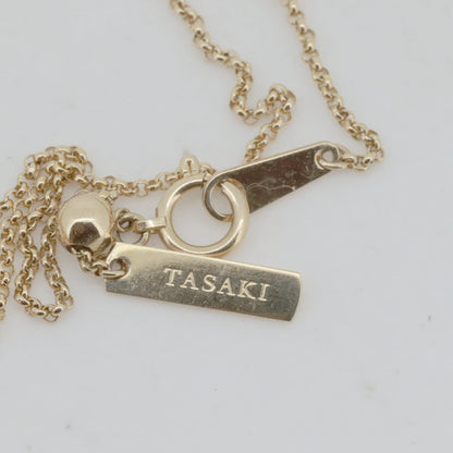 タサキ Au750ペアシェイプダイヤモンドネックレス