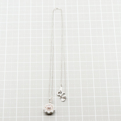 Au750プラチナダイヤモンドネックレス