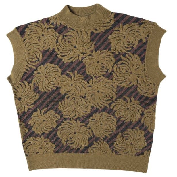 ドリスヴァンノッテン TEPIC 2731 W.K.SWEATER ウールレーヨンニットベスト