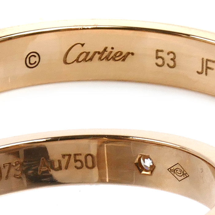カルティエ Cドゥカルティエ Au750 リング 13号
