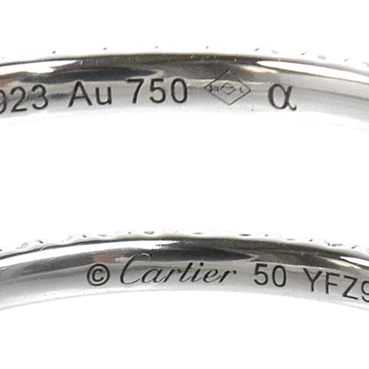 カルティエ Au750 フルエタニティ ダイヤモンドリング 10号